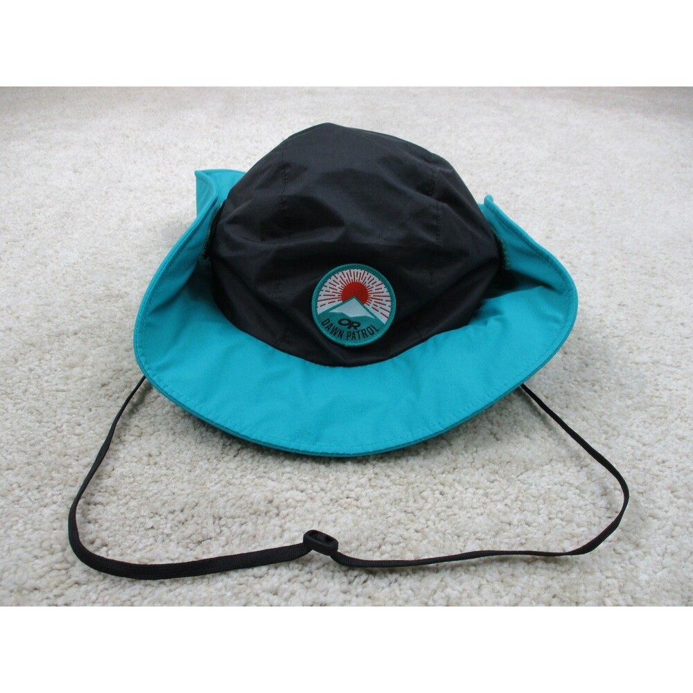 Outdoor Research Hat Cap Adult XL Black Dawn Patrol Fishing Hiking Camp Mens